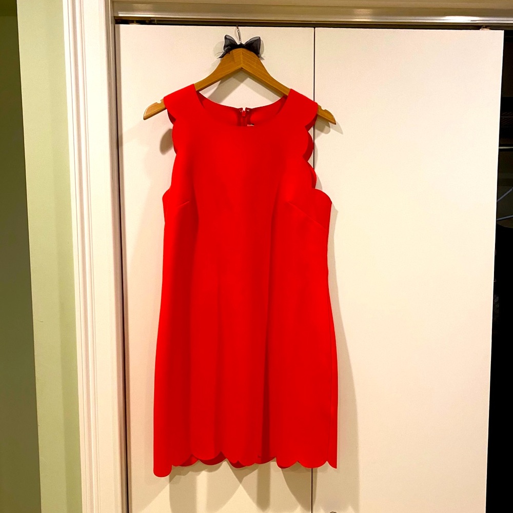 Coral J. Crew Sheath Dress